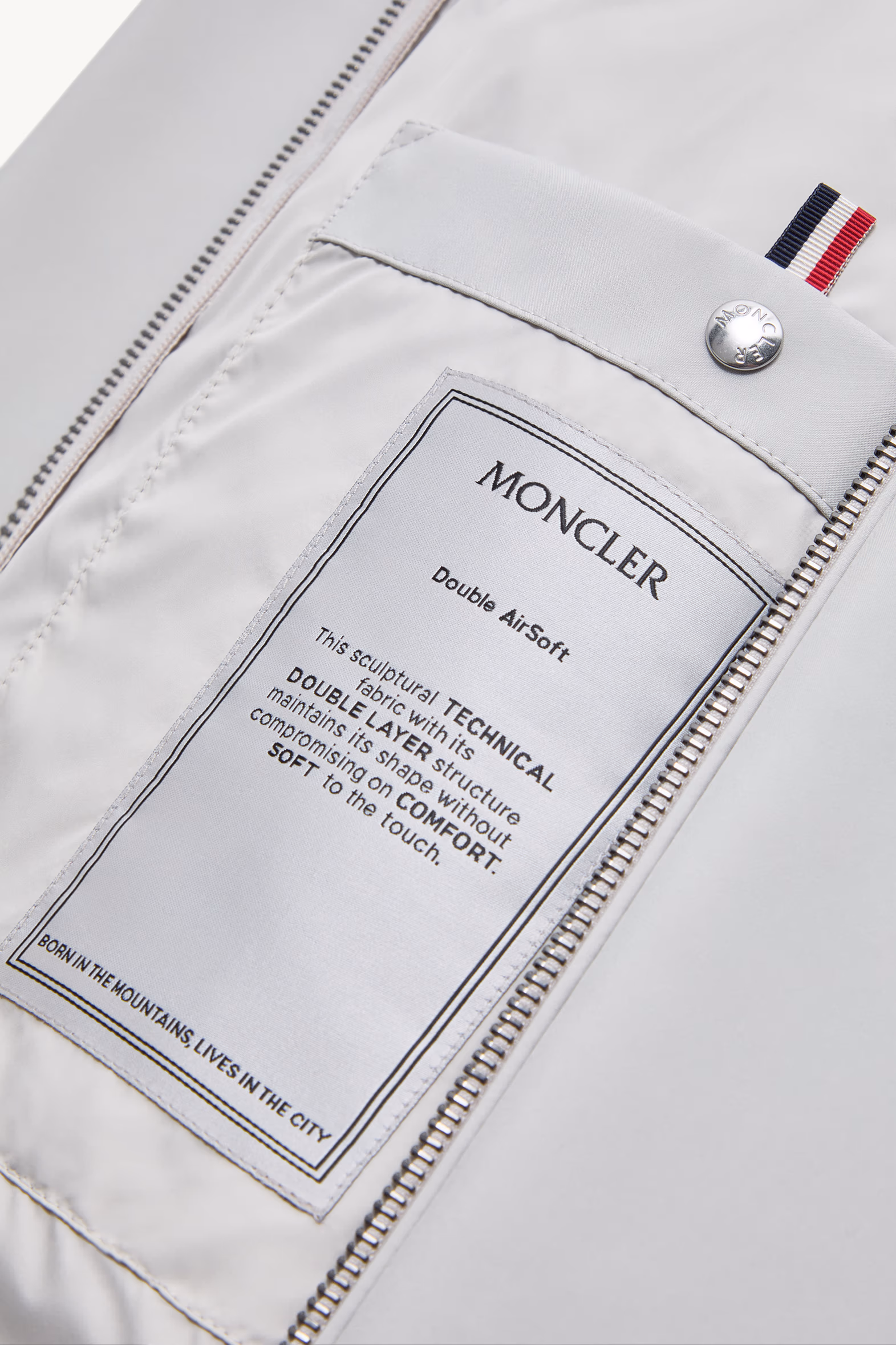Epinal 3-in-1 Down Bomber Jacket Men Ice Grey Moncler 8